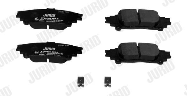 Brake Pad Set, disc brake 573973J - image 2