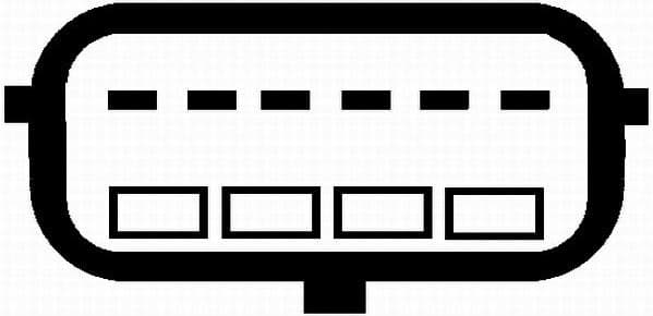 Mass Air Flow Sensor 8ET 009 142-551 - image 2