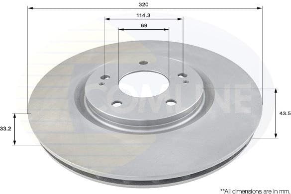 Brake Disc ADC0357V - image 2