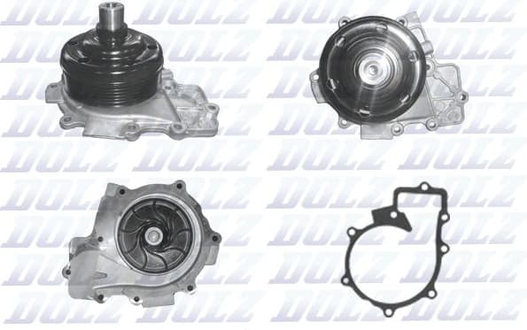 Water Pump, engine cooling M257