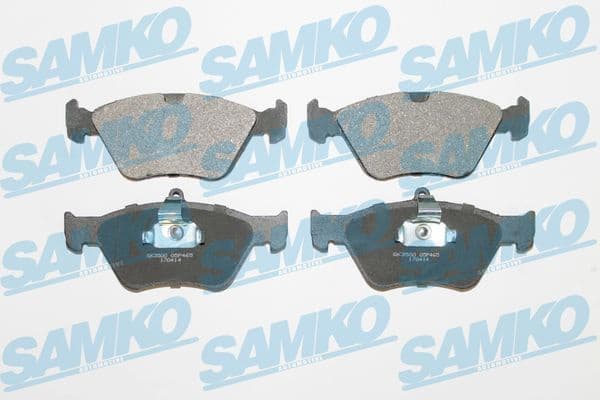 Brake Pad Set, disc brake 5SP465 . - image 2