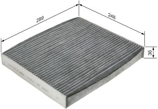 Filter, cabin air 1 987 435 607 - image 5