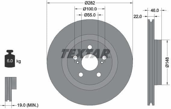Brake Disc PRO 92333503