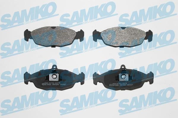 Brake Pad Set, disc brake 5SP599 . - image 2