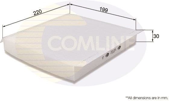 Filter, cabin air EKF206 - image 2