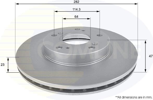 Brake Disc ADC0574V