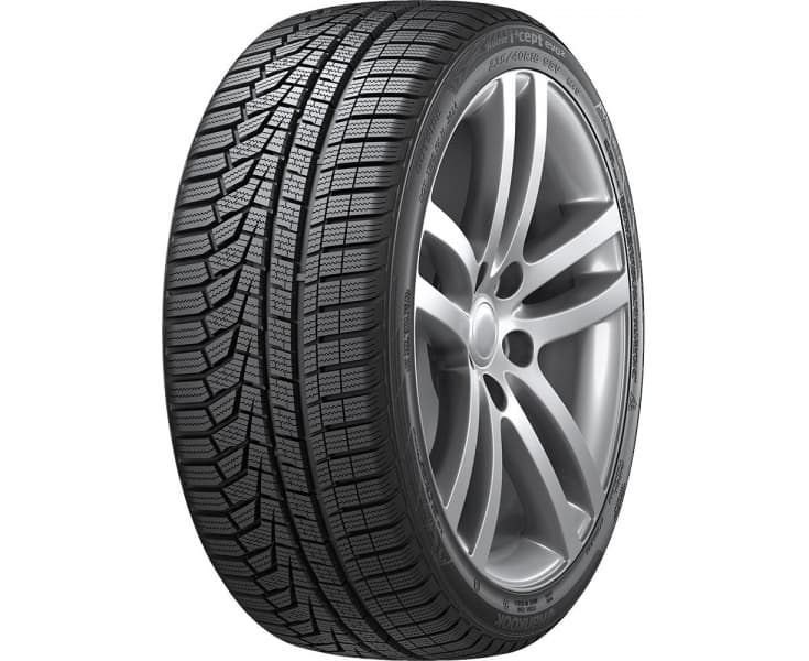 Winter tyres 255/45R19 HANKOOK WINTER I*CEPT EVO2 (W320B) 104V XL RunFlat MO Studless CBA70 3PMSF M+S