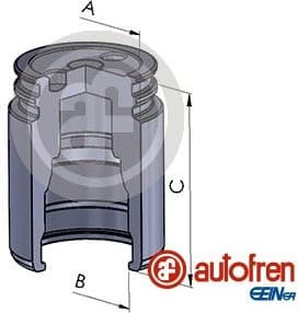 Piston, brake caliper D025584