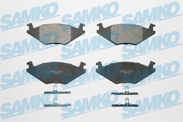 Brake Pad Set, disc brake 5SP223 - image 2