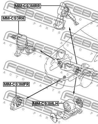 Mounting, engine MM-CS3MLH - image 2