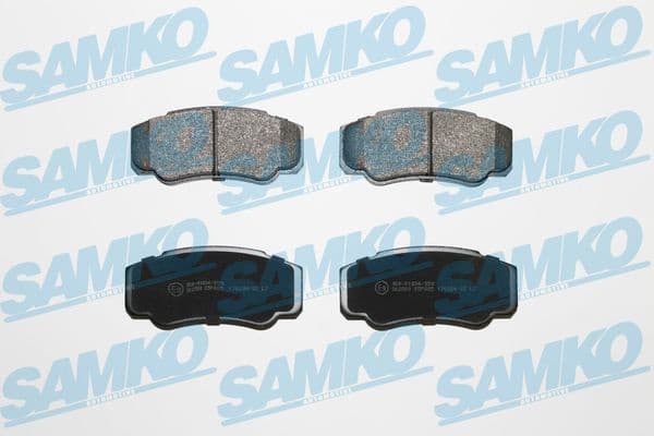 Brake Pad Set, disc brake 5SP885 . - image 2