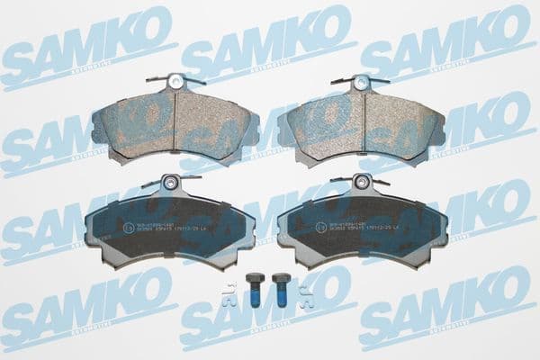 Brake Pad Set, disc brake 5SP615 - image 2