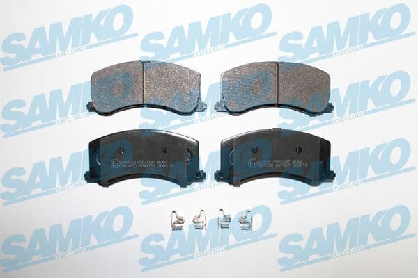 Brake Pad Set, disc brake 5SP665 - image 2