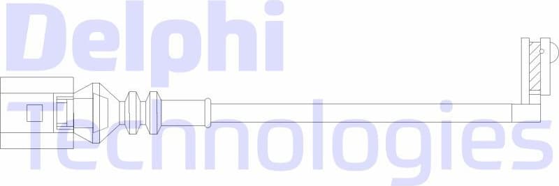 Warning Contact, brake pad wear LZ0328