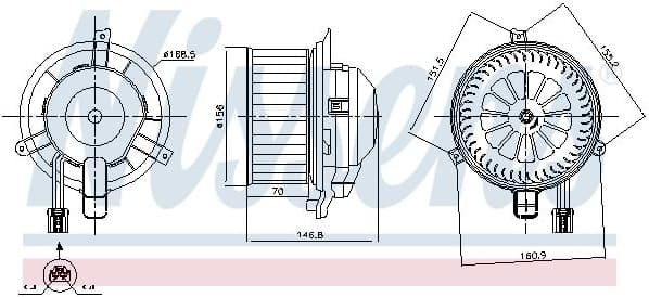Interior Blower 87346 - image 6