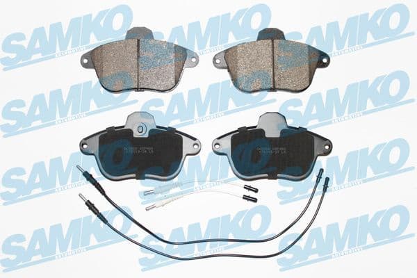 Brake Pad Set, disc brake 5SP480 . - image 2