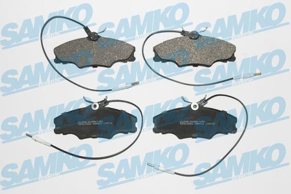 Brake Pad Set, disc brake 5SP619 . - image 2