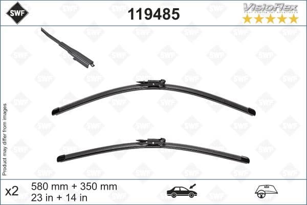 Wiper Blade DAS ORIGINAL SET 119485