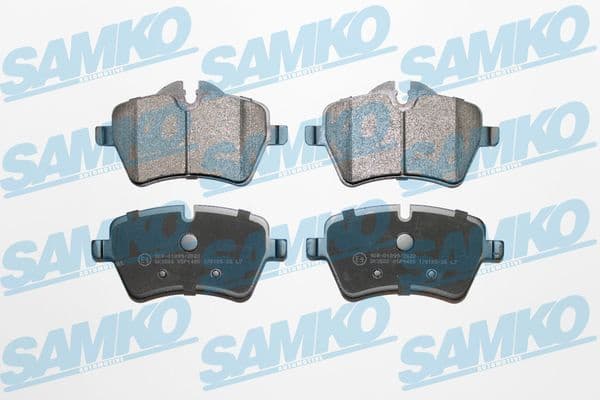 Brake pads front 5SP1485. - image 2