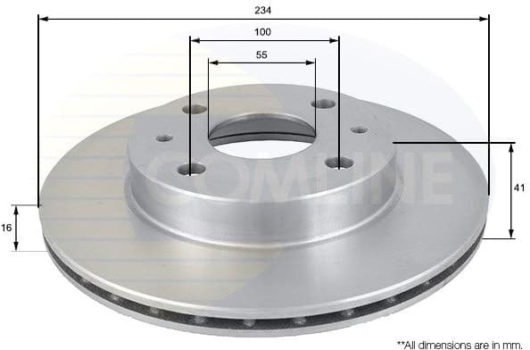 Brake Disc ADC0612V - image 2