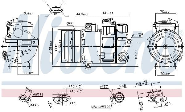 Compressor, air conditioning ** FIRST FIT ** 890645 - image 7