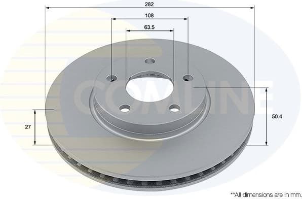 Brake Disc COATED ADC5041V