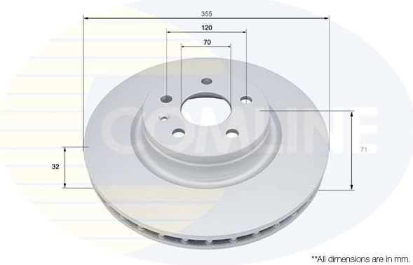Brake Disc COATED ADC5113V