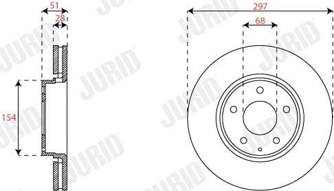 Brake Disc COAT+ 563356JC - image 2