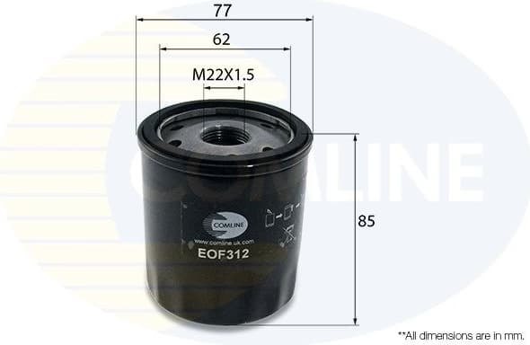Filter oil EOF312 - image 2