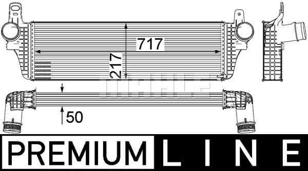 Charge Air Cooler BEHR *** PREMIUM LINE *** CI 242 000P - image 2