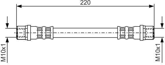 Brake Hose 1 987 476 203
