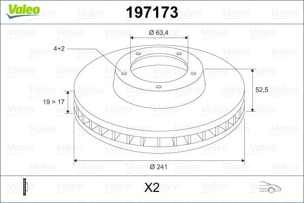 Brake Disc 197173