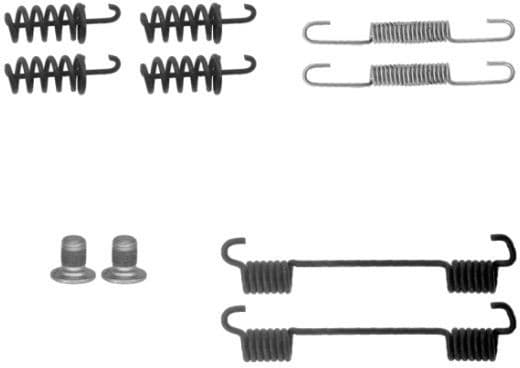 Accessory Kit, parking brake shoes 97038300