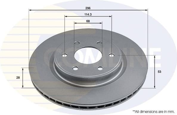 Brake Disc COATED ADC2926V - image 2