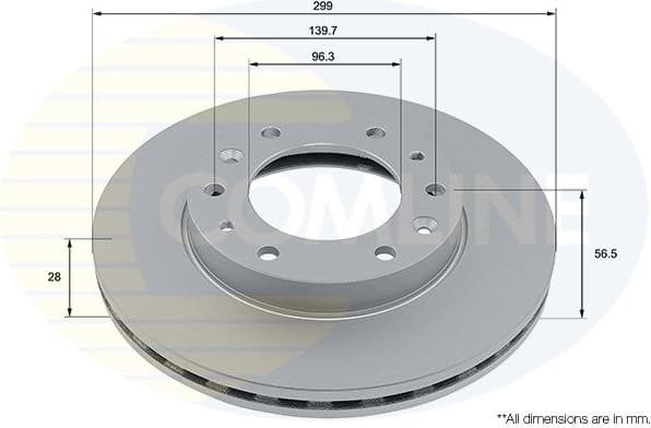 Brake Disc ADC5035V - image 2