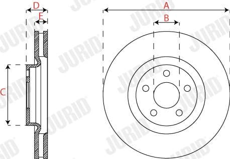Brake Disc COAT+ 563302JC-1 - image 2