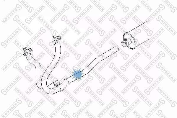 Exhaust Pipe 82-03564-SX