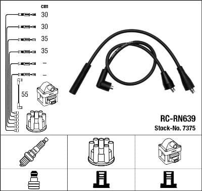 Ignition Cable Kit RC-RN639