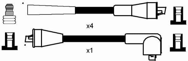 Ignition Cable Kit RC-RN639 - image 2