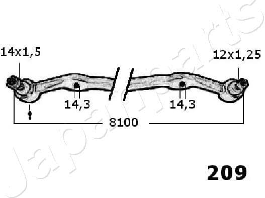 Tie Rod CR-209 - image 2