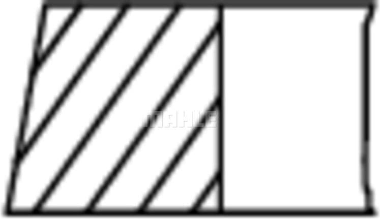 Piston Ring Set 011 50 N0 - image 2
