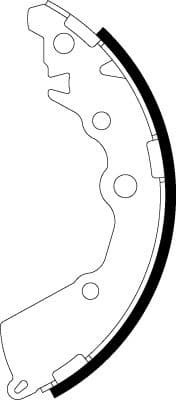 Brake Shoe Set 91083000 - image 2