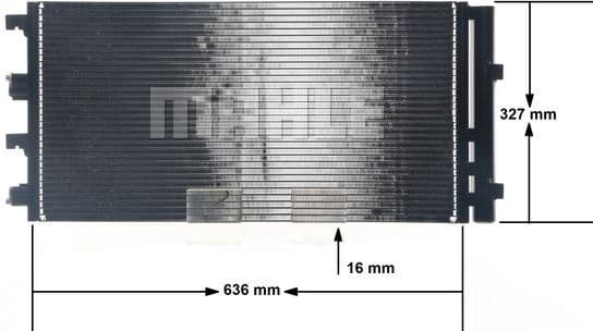 Condenser, air conditioning BEHR AC 724 000S - image 12