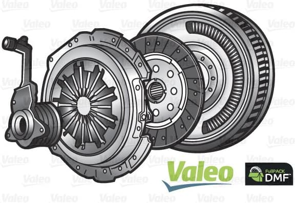 Clutch Kit FULLPACK DMF (CSC) with High Efficiency Clutch 837546