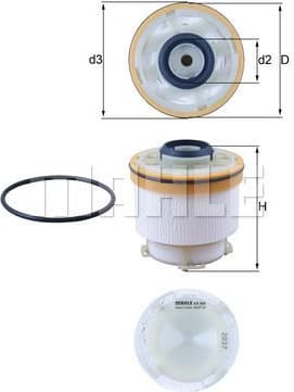 Fuel Filter KX586D