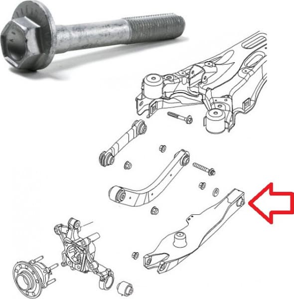 Bolt eccentric ZWT-PL-001S