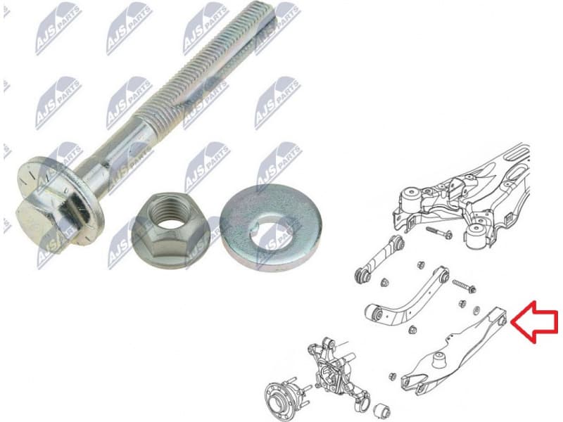 Bolt eccentric ZWT-PL-001SK