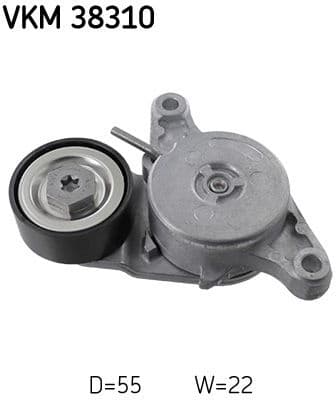 Belt Tensioner, V-ribbed belt VKM 38310