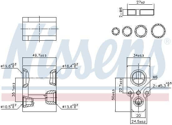 Expansion Valve, air conditioning ** FIRST FIT ** 999356 - image 6
