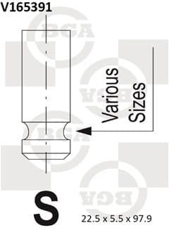 Exhaust Valve V165391